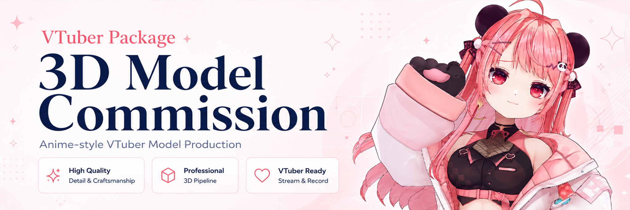 VTuber commission banner