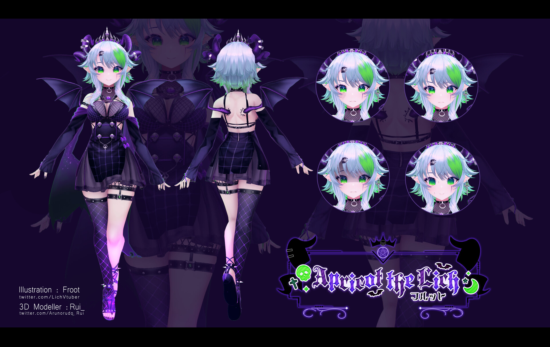 Froot Vshojo 3D VTuber project
